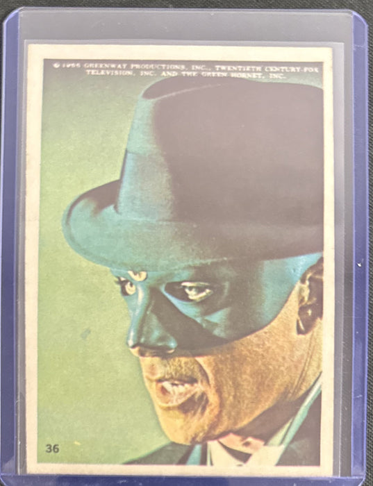 The Green Hornet Donruss Sticker #36 (1966)