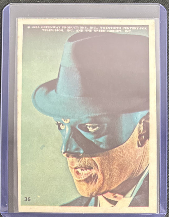 The Green Hornet Donruss Sticker #36 (1966)