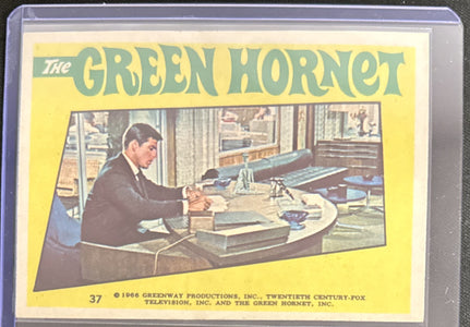 The Green Hornet Donruss Sticker #37 (1966)