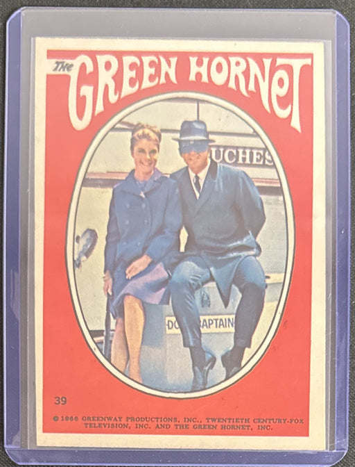 The Green Hornet Donruss Sticker #39 (1966)