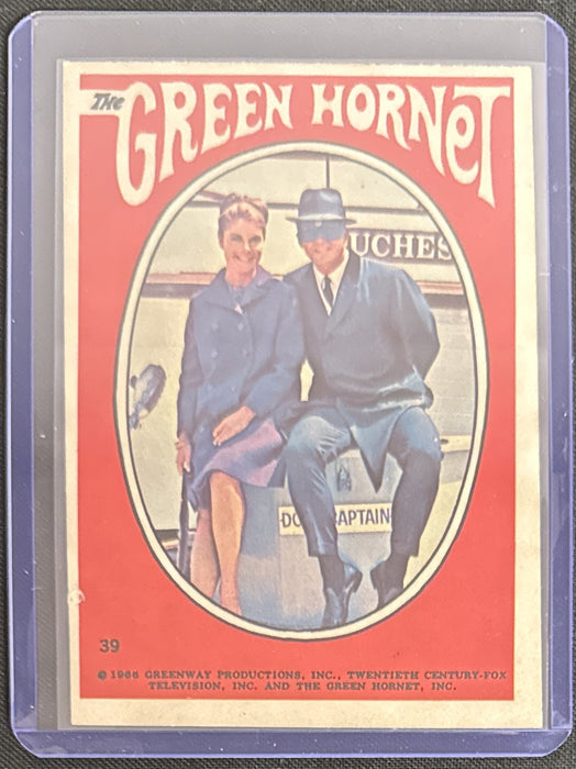 The Green Hornet Donruss Sticker #39 (1966)