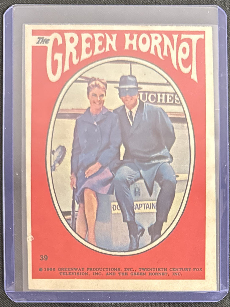 The Green Hornet Donruss Sticker #39 (1966)