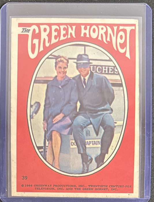 The Green Hornet Donruss Sticker #39 (1966)