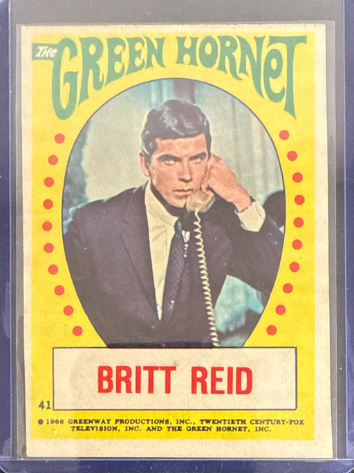 The Green Hornet Donruss Sticker #41 (1966)