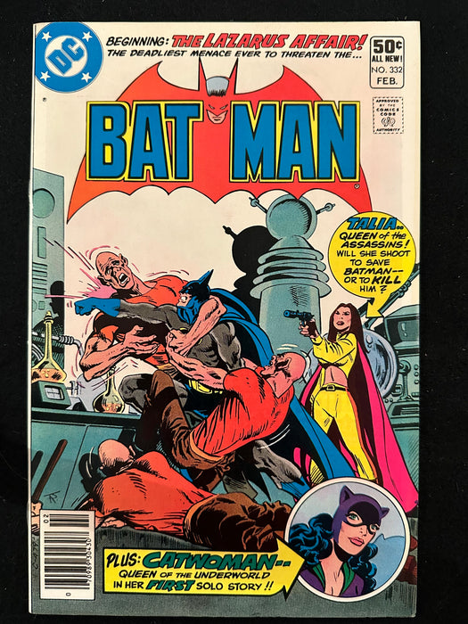 Batman #330-337,339,340 (10 Issues) Solo Catwoman,  1st Executioner