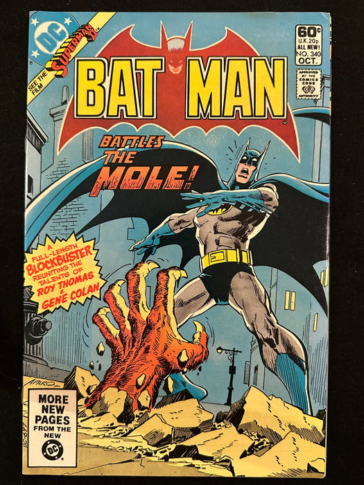 Batman #330-337,339,340 (10 Issues) Solo Catwoman,  1st Executioner