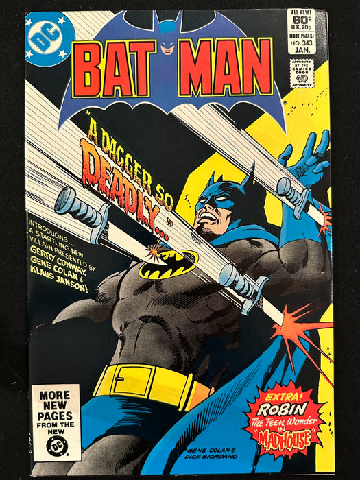 Batman #341-350 (10 Issues)