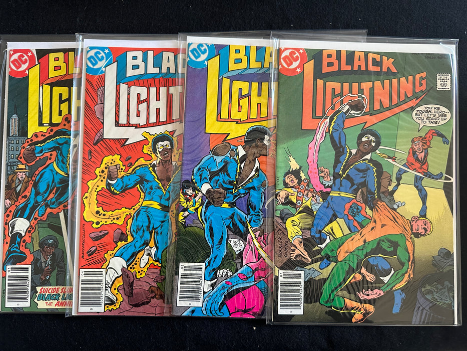 Black Lightning #1-11 (11 Issues) Complete Run Black Lightning Origin