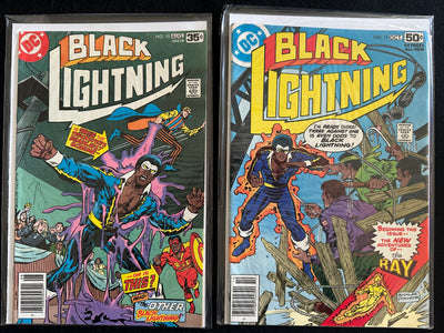Black Lightning #1-11 (11 Issues) Complete Run Black Lightning Origin