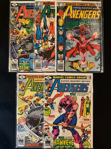 Avengers #186-190 (5 Issues) Mordred the Mystic