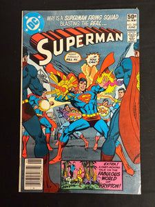 Superman #360  Newsstand VF- (7.5)