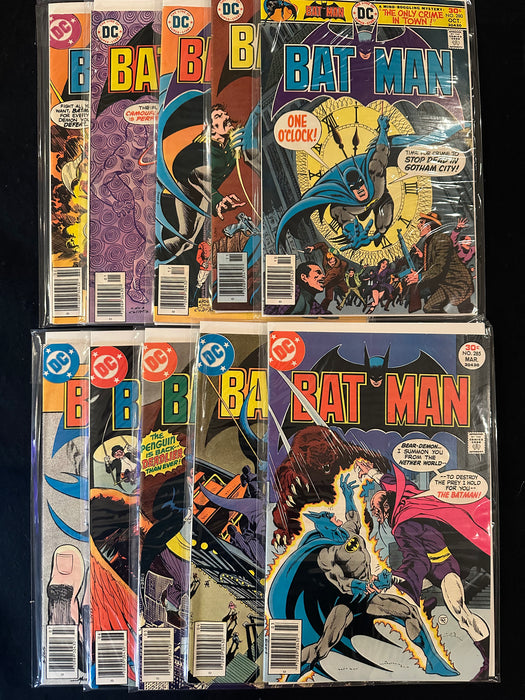 Batman #280-289 (10 Issues)