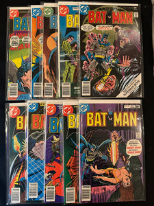 Batman #290-299 (10 Issues) Joker, Riddler