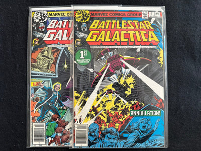 Battlestar Galactica #1,2 (1978)
