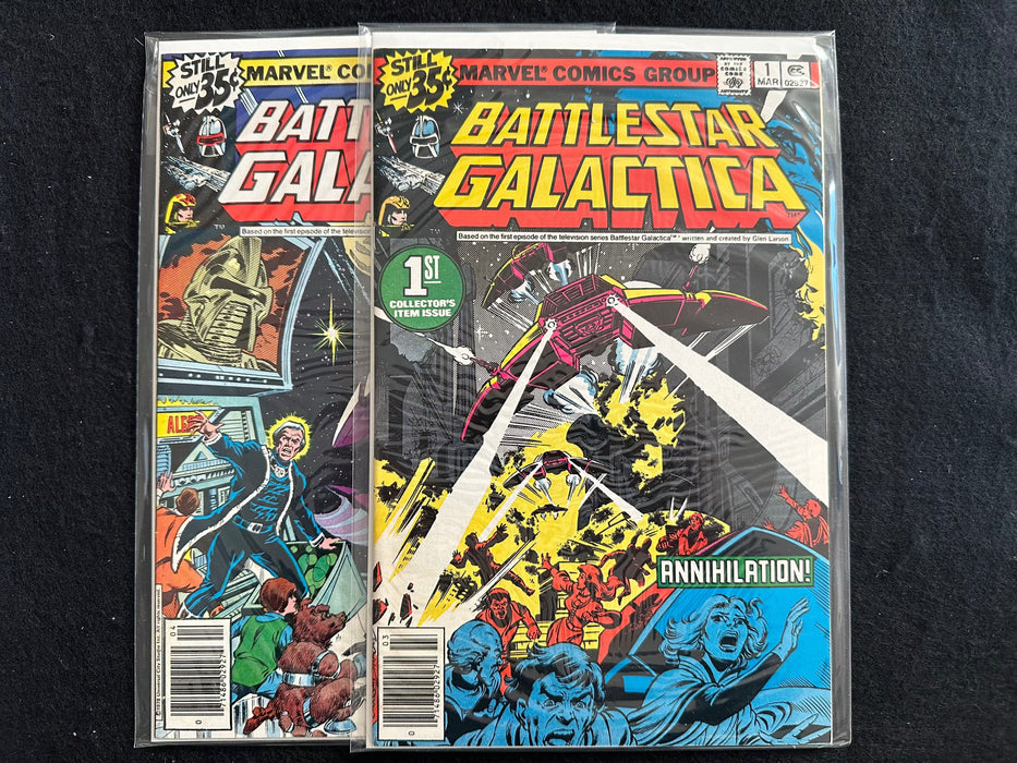 Battlestar Galactica #1,2 (1978)