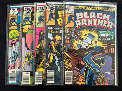 Black Panther #1-15 (1977) Complete Run Kirby Art