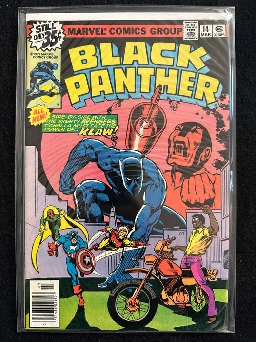 Black Panther #1-15 (1977) Complete Run Kirby Art