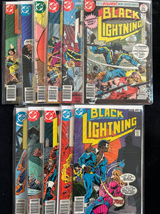 Black Lightning #1-11 (11 Issues) Complete Run Black Lightning Origin