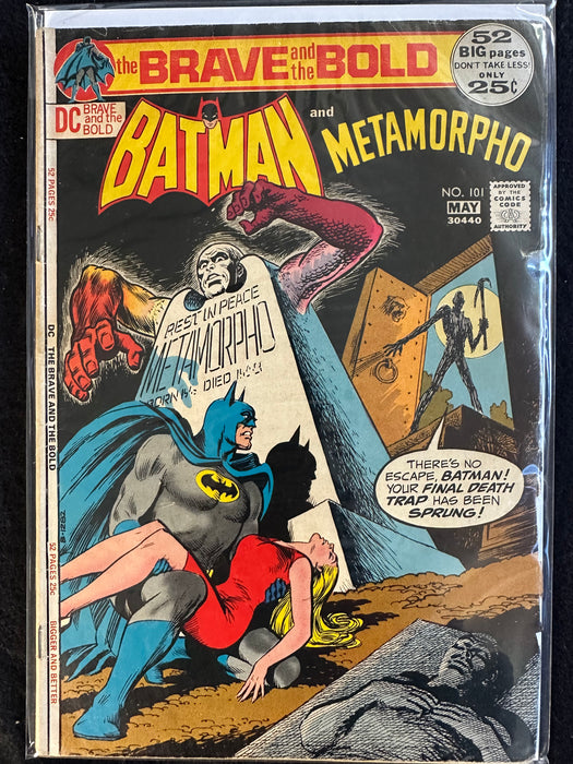 Brave and the Bold #96,101,106,109,110 (5 Issues) Batman Green Arrow Metamorpho