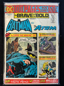Brave and the Bold #113,114,115,117 100 Pages (4 Issues) Batman Spectre Grundy