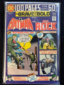 Brave and the Bold #113,114,115,117 100 Pages (4 Issues) Batman Spectre Grundy