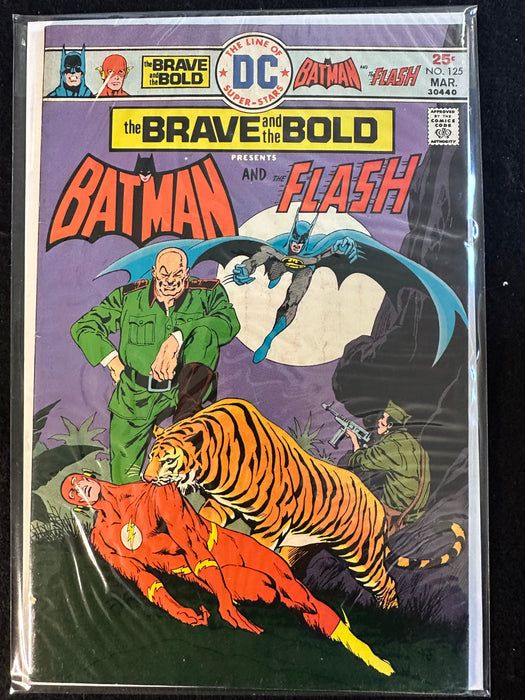 Brave and the Bold #123-127 (5 Issues) Batman Wilcat Sgt Rock