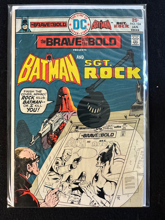 Brave and the Bold #123-127 (5 Issues) Batman Wilcat Sgt Rock