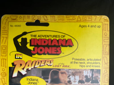 Kenner Raiders of the Lost Ark Indiana Jones 4-Back