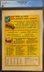Amazing Spider-Man #  1 (Golden Record Reprint) CGC 7.5