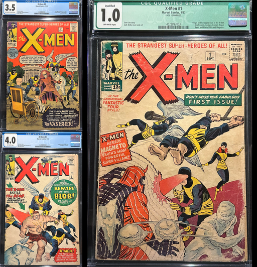 X-Men # 1-3 Set