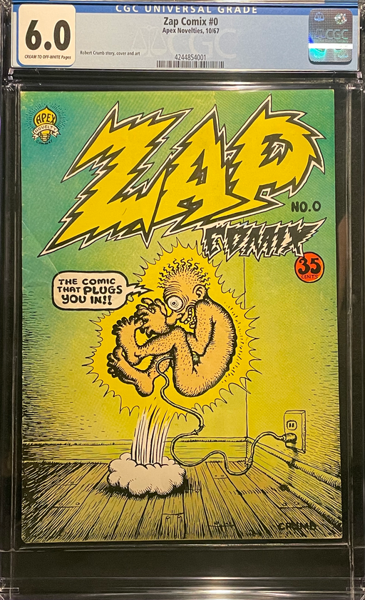 Zap Comix #  0  CGC 6.0