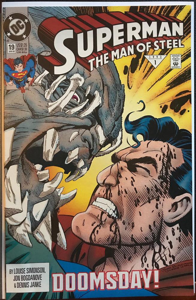 Superman: The Man of Steel # 19  NM- (9.2)