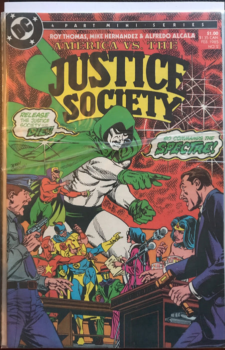 America vs. the Justice Society #  2  NM- (9.2)