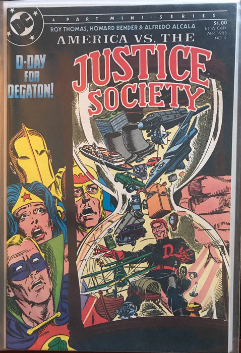 America vs. the Justice Society #  4  NM- (9.2)