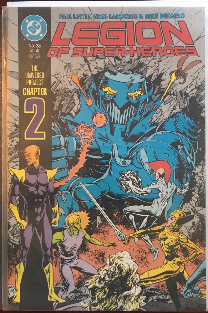Legion of Super-Heroes # 33  NM- (9.2)