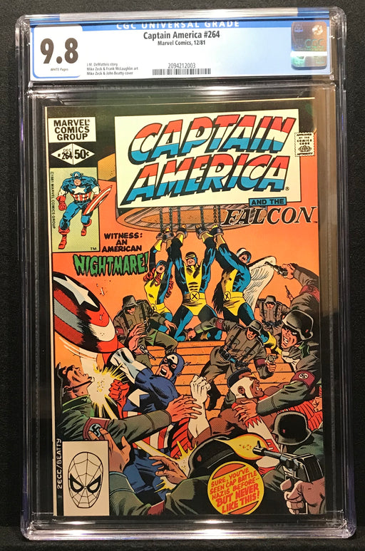 Captain America #264  CGC 9.8