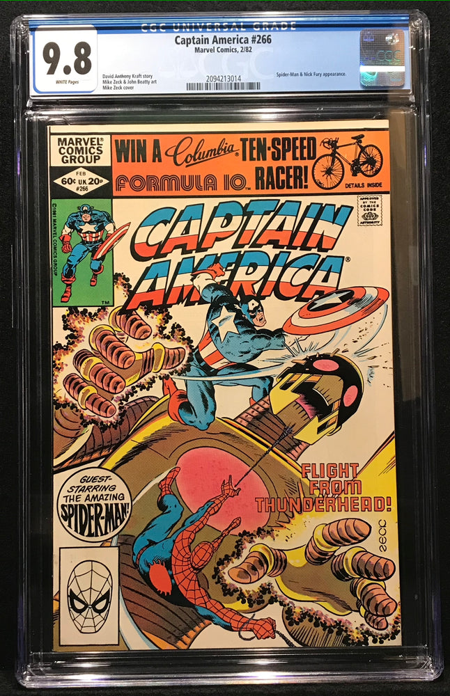 Captain America #266  CGC 9.8