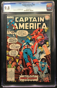 Captain America #289  CGC 9.8