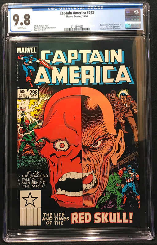 Captain America #298  CGC 9.8