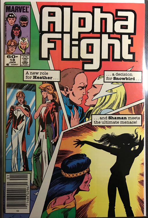 Alpha Flight # 18 Newsstand VG+ (4.5)