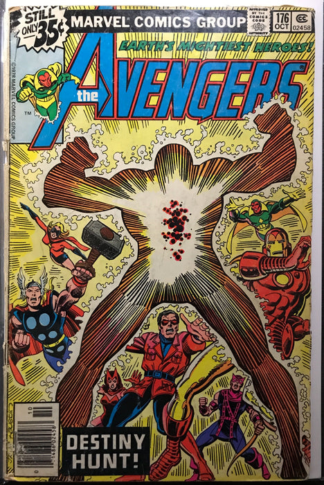 Avengers #176  GD- (1.8)