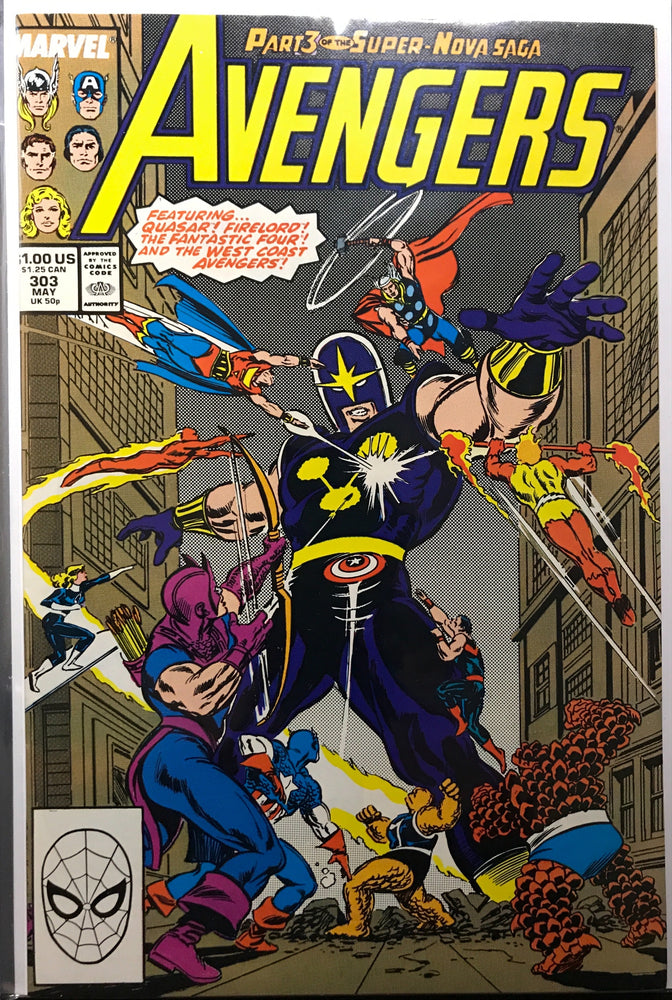 Avengers #303  NM- (9.2)