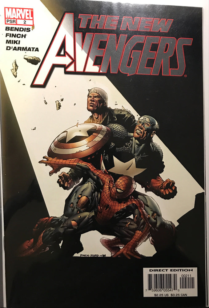 New Avengers #  2 NM- (9.2)