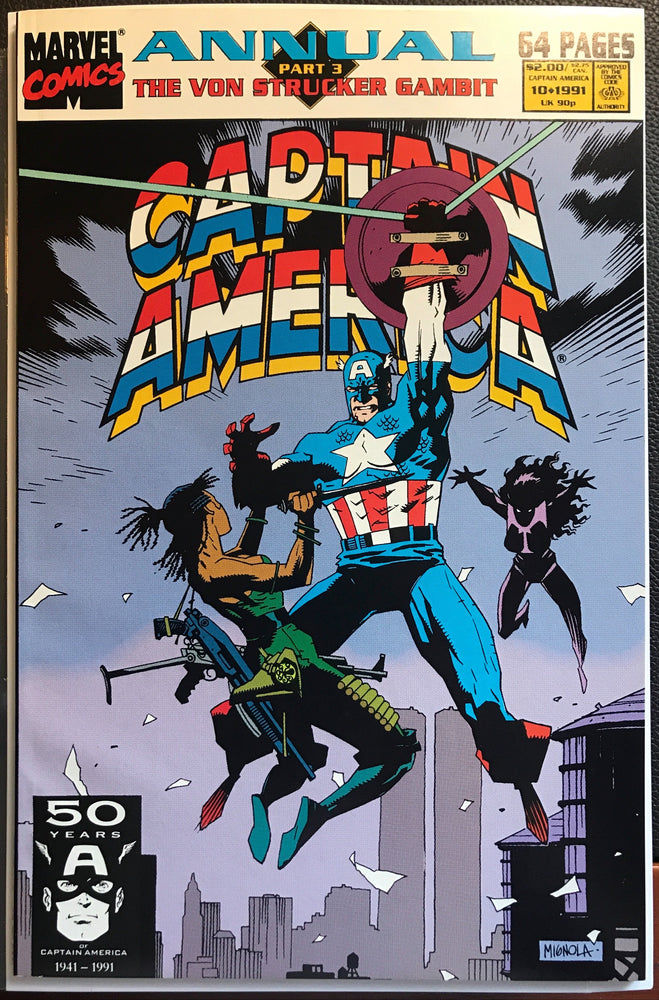 Captain America Annual # 10 NM- (9.2)