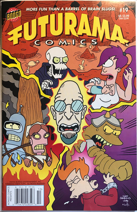 Bongo Comics Presents Futurama Comics # 19 Newsstand VF+ (8.5)