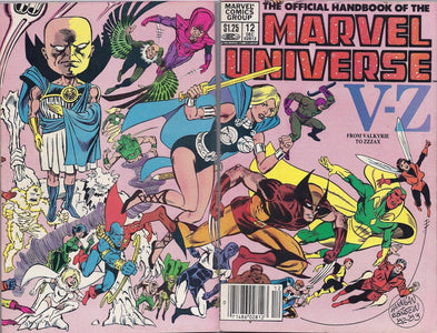 Official Handbook of the Marvel Universe # 12 VF/NM (9.0)