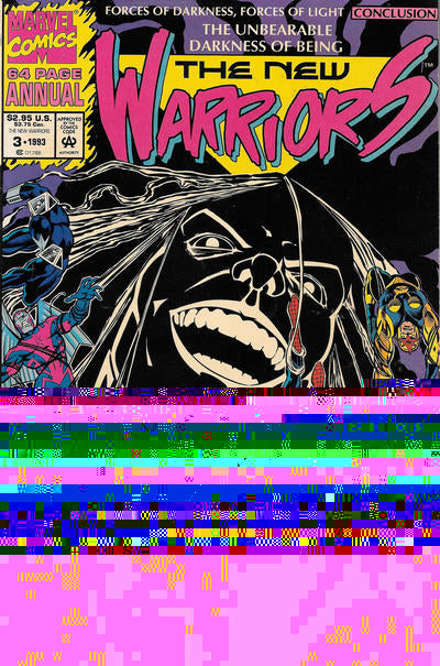 New Warriors Annual #  3  NM (9.4)