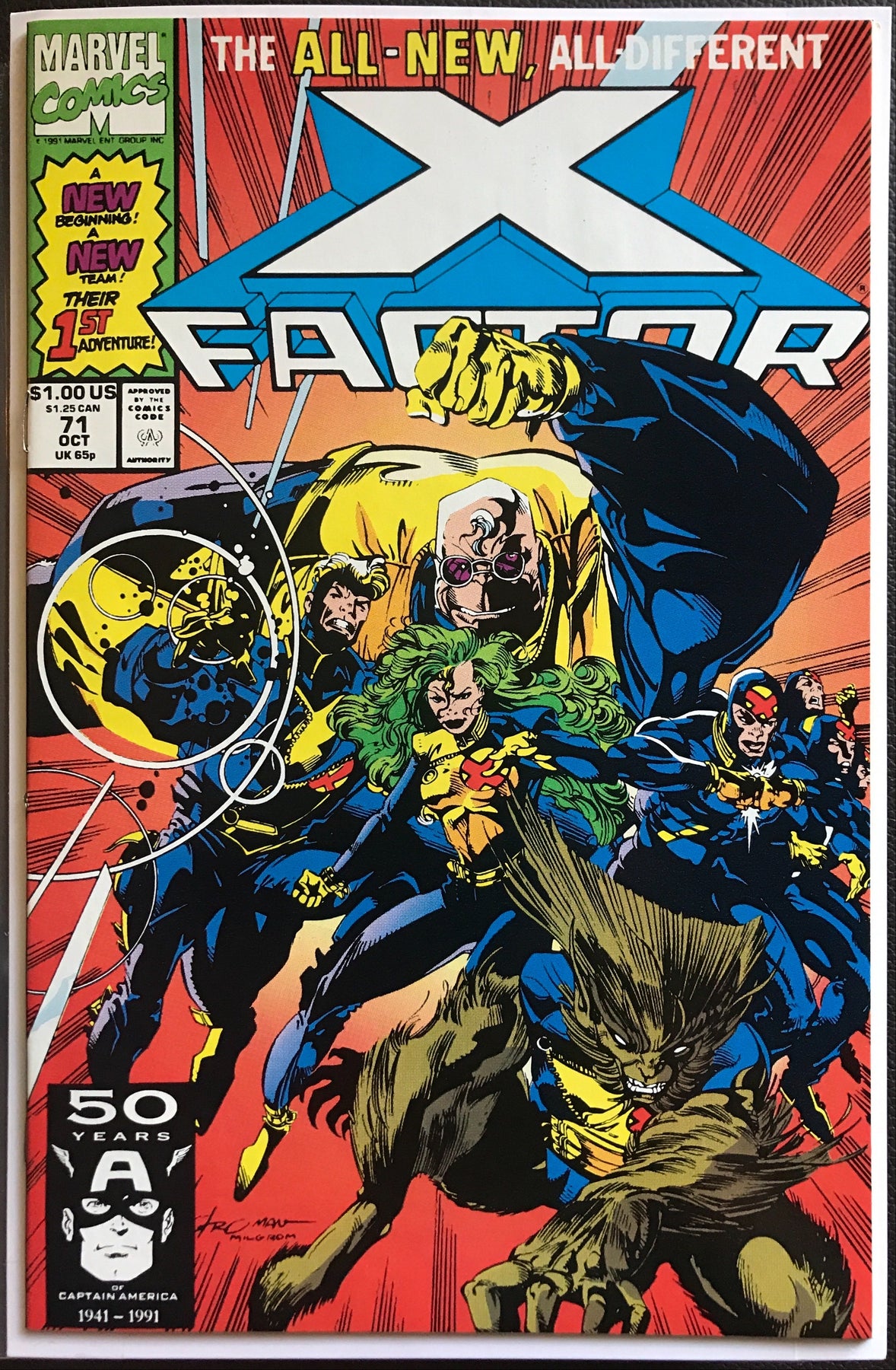 X-Factor #71 (Marvel, 1991) NM (9.4) — Bedo's Collectibles