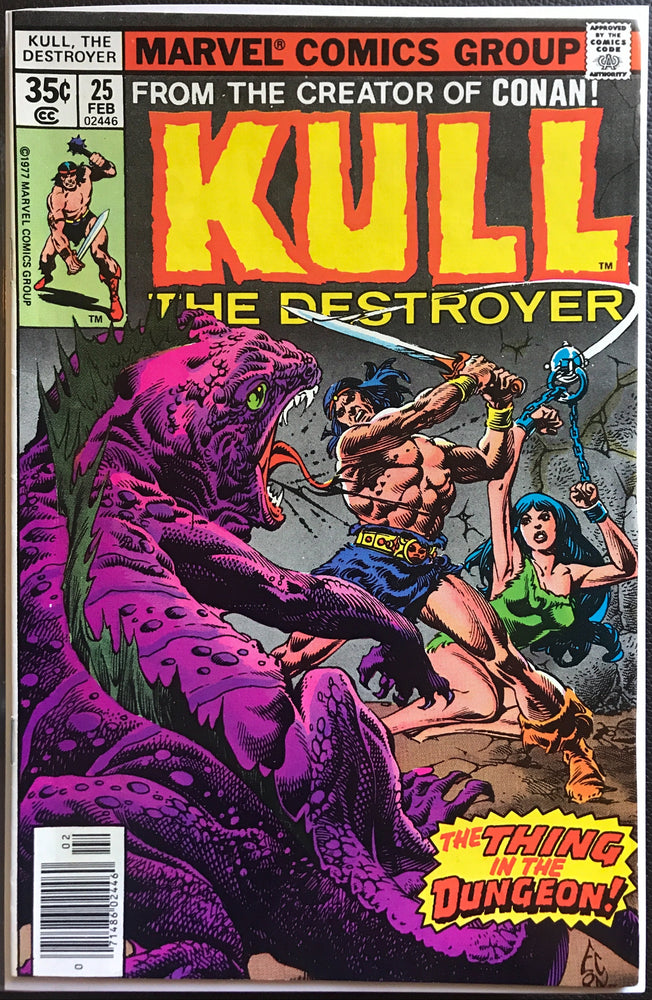 Kull, the Destroyer # 25  VF- (7.5)