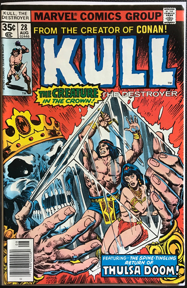Kull, the Destroyer # 28  VF- (7.5)
